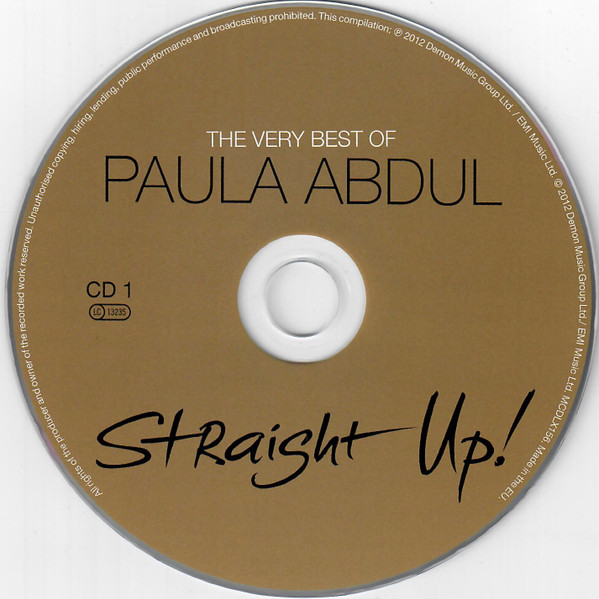 Paula Abdul Straight Up The Very Best Of Paula Abdul Recordstore